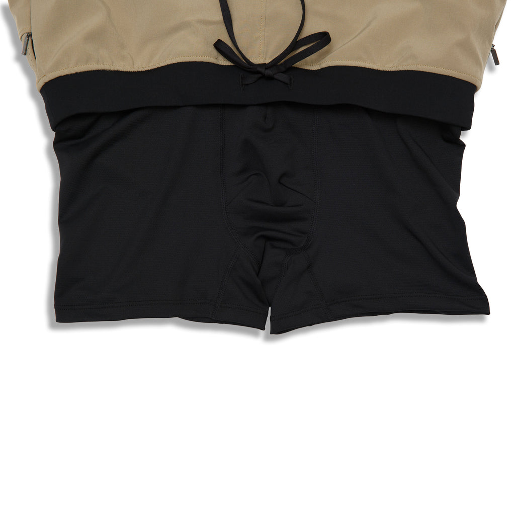 YOGA CROW MENS FLOW SHORTS - Khaki